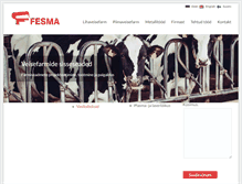 Tablet Screenshot of fesma.ee
